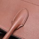 THE ROW Margaux 15 Smooth Calfskin Top Handle Bag - Brick Red