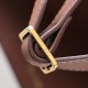 THE ROW Margaux 15 Smooth Calfskin Top Handle Bag - Brick Red