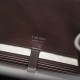 THE ROW Margaux 15 Smooth Calfskin Top Handle Bag - Espresso Dark Brown