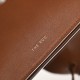 THE ROW Margaux 15 Smooth Calfskin Top Handle Bag - Tan