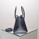 THE ROW Margaux 15 Smooth Calfskin Top Handle Bag - Pearl Grey