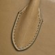 THE ROW Margaux 15 Smooth Saddle Leather Bag - Mouse Grey