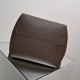 THE ROW Large N/S Park Tote Leather Bucket Bag - Espresso / Dark Brown