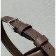 THE ROW Medium Park Leather Bucket Bag - Espresso Dark Brown