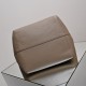THE ROW Large N/S Park Tote Leather Bucket Bag - Ivory