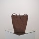 THE ROW Medium N/S Park Tote in Suede - Cacao Dark Brown