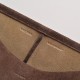 THE ROW Medium N/S Park Tote in Suede - Cacao Dark Brown