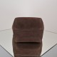 THE ROW Small N/S Park Tote in Suede - Cacao Dark Brown