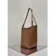 THE ROW Medium Park Leather Bucket Bag - Tan