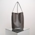 THE ROW Large N/S Park Tote Leather Bucket Bag - Taupe