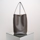 THE ROW Large N/S Park Tote Leather Bucket Bag - Taupe