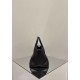 THE ROW Terrasse Bauletto Grainy Calfskin Bag - Black