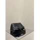 THE ROW Terrasse Bauletto Grainy Calfskin Bag - Black