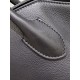 THE ROW Terrasse Bauletto Grainy Calfskin Bag - Black
