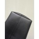 THE ROW Terrasse Bauletto Grainy Calfskin Bag - Black