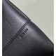 THE ROW Terrasse Bauletto Grainy Calfskin Bag - Black