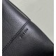 THE ROW Terrasse Smooth Saddle Leather Bag - Black
