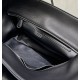 THE ROW Terrasse Smooth Saddle Leather Bag - Black
