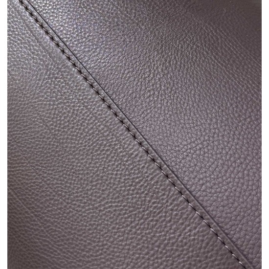 THE ROW Terrasse Smooth Saddle Leather Bag - Dark Brown