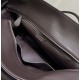 THE ROW Terrasse Smooth Saddle Leather Bag - Dark Brown