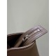 THE ROW Terrasse Bauletto Grainy Calfskin Bag - Tawny Brown