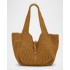 Saint Laurent Bea YSL Tote Bag in Cord and Leather
