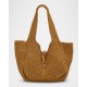 Saint Laurent Bea YSL Tote Bag in Cord and Leather