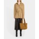 Saint Laurent Bea YSL Tote Bag in Cord and Leather