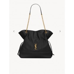 Saint Laurent Jamie 4.3 Large Pochon Bag – Black Lambskin, Underarm Shoulder Bag