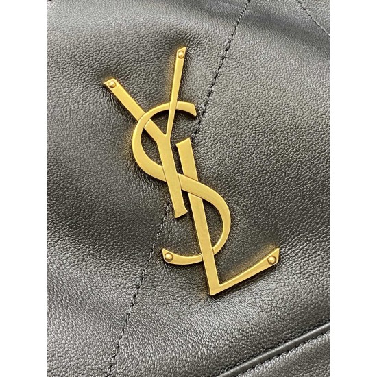 Saint Laurent Jamie 4.3 Large Pochon Bag – Black Lambskin, Underarm Shoulder Bag