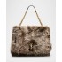 Saint Laurent Jamie 4.3 Large YSL Shearling Shoulder Bag