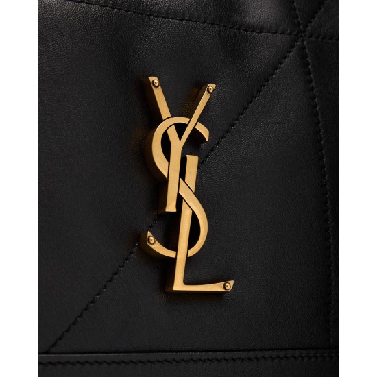 Saint Laurent Jamie 4.3 Small YSL Tote Bag in Quilted Leather Noir