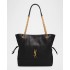 Saint Laurent Jamie 4.3 Small YSL Tote Bag in Quilted Leather Noir