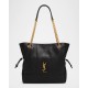 Saint Laurent Jamie 4.3 Small YSL Tote Bag in Quilted Leather Noir