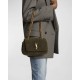 Saint Laurent Jamie Small YSL Shoulder Bag in Lamb Shearling Fur