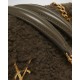 Saint Laurent Jamie Small YSL Shoulder Bag in Lamb Shearling Fur
