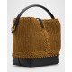 Saint Laurent Le 37 YSL Bucket Bag in Raffia and Leather Saint Laurent Le 37 YSL Bucket Bag in Raffia and Leather