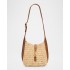 Saint Laurent Le 5 A 7 YSL Baby Hobo Bag in Raffia