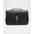 Saint Laurent Loulou Large YSL Chain Shoulder Bag in Quilted Leather