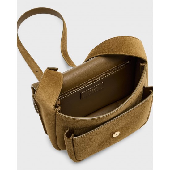 Saint Laurent Niki YSL Crossbody Bag in Suede Saint Laurent Niki YSL Crossbody Bag in Suede