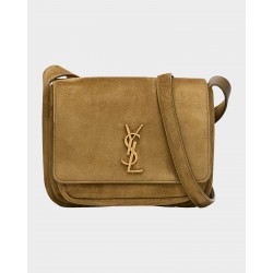 Saint Laurent Niki YSL Crossbody Bag in Suede