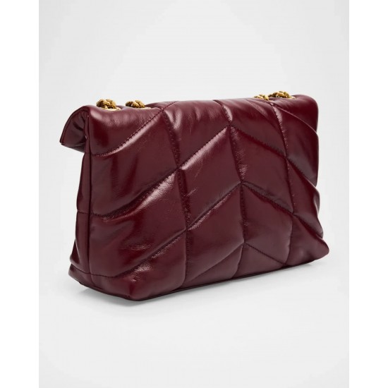 Saint Laurent Toy Puffer Shoulder Bag in Quilted Leather Saint Laurent Toy Puffer Shoulder Bag in Quilted Leather