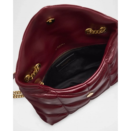 Saint Laurent Toy Puffer Shoulder Bag in Quilted Leather Saint Laurent Toy Puffer Shoulder Bag in Quilted Leather