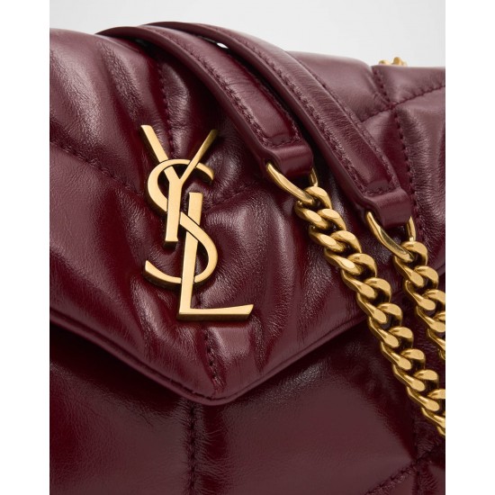 Saint Laurent Toy Puffer Shoulder Bag in Quilted Leather Saint Laurent Toy Puffer Shoulder Bag in Quilted Leather