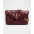 Saint Laurent Toy Puffer Shoulder Bag in Quilted Leather