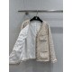 Chanel 26C Métiers d’Art Tweed Jacket | V-Neck Gold Thread Tweed Blazer