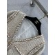 Chanel 26C Métiers d’Art Tweed Jacket | V-Neck Gold Thread Tweed Blazer