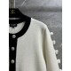 Chanel 26K Métiers d’Art Cashmere Knit Cardigan | Bow Sleeve Short-Sleeve Cardigan