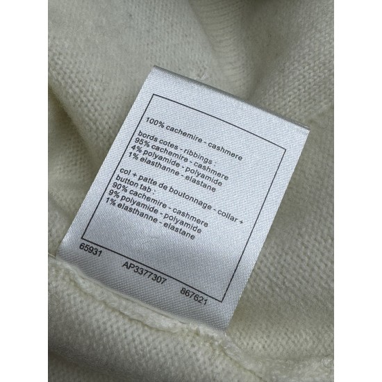 Chanel 26K Métiers d’Art Cashmere Knit Cardigan | Bow Sleeve Short-Sleeve Cardigan