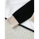 Chanel 26K Métiers d’Art Cashmere Black Knit Cardigan | Layered Look Bow Button Cardigan